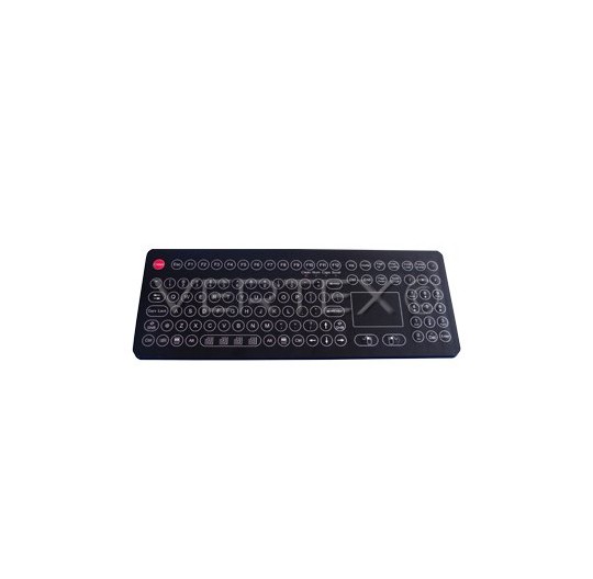 IP68 Industrie-Tastatur mit Touchpad