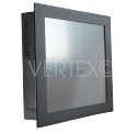 17" Lizard Panel-Mount-PC, in RAL9005, frontal geschützt nach IP65