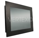 15" Lizard Panel-Mount-PC, in RAL9005, frontal geschützt nach IP65